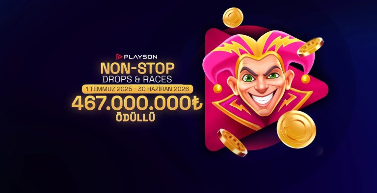 Playson Sağlayıcısının Seçili Oyunlarında Geçerli 467.000.000₺ Ödüllü Turnuvasına Hemen Katıl! - Turboslot