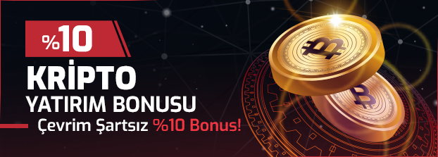%10 Çevrim Şartsız Kripto Bonusu - Dinamobet