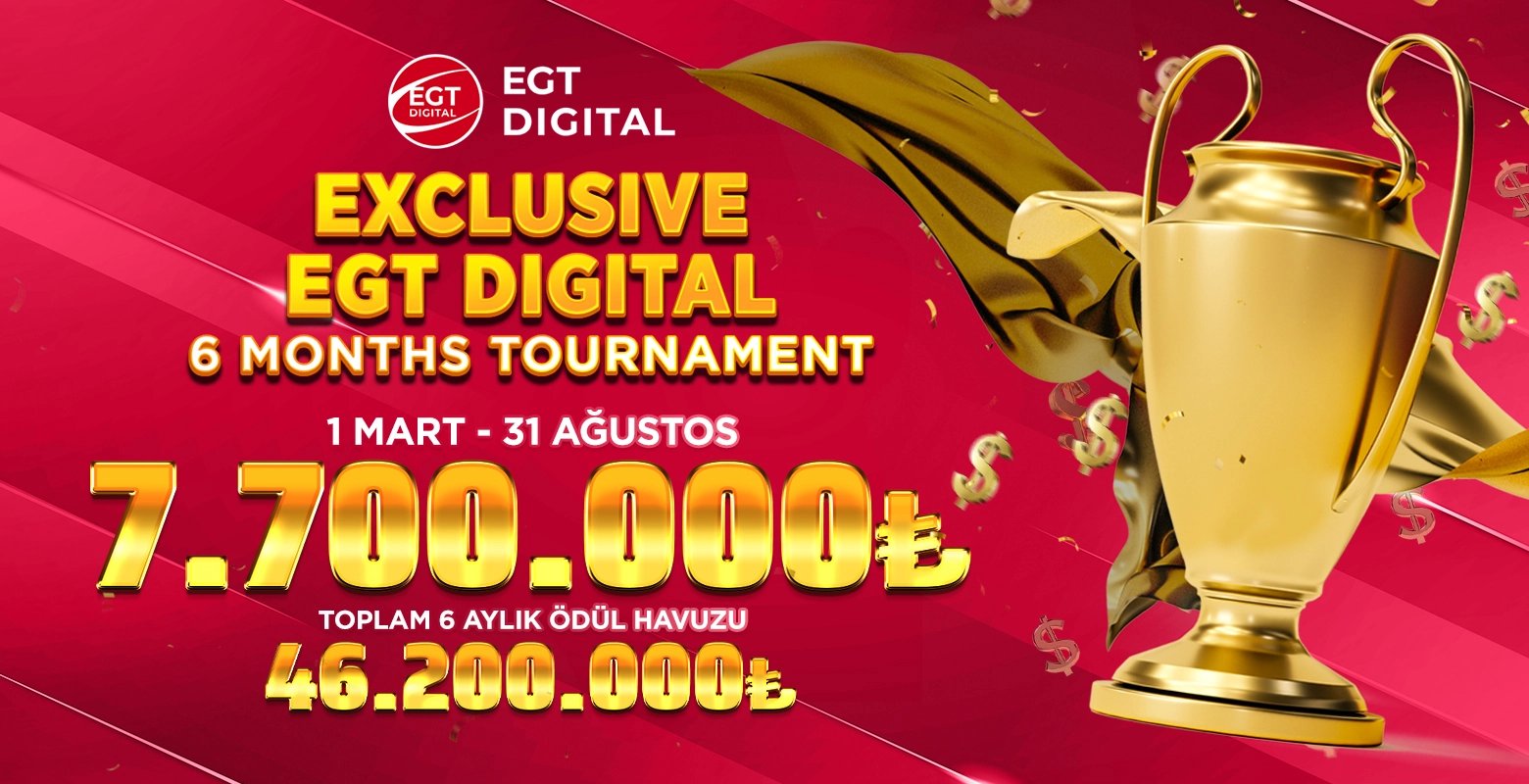 Egt Digital Sağlayıcısının Tüm Oyunlarında Toplam 46.200.000₺ Ödüllü Turnuvasına Hemen Katıl! - Mavibet