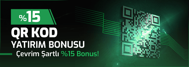 %15 Çevrim Şartlı Hızlı Qr Yatırım Bonusu - Dinamobet
