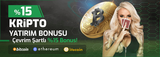 %15 Kripto Çevrim Şartlı Bonus - Dinamobet