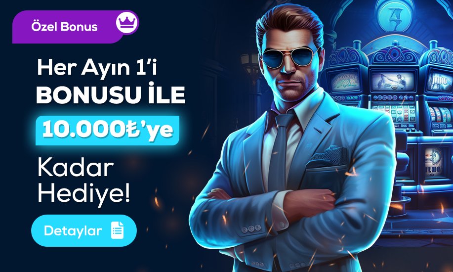 Betkom'a Özel Ay Başı Bonusu 10.000 Tl - Betkom