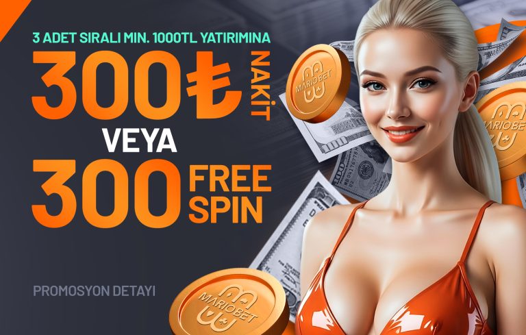 Ardışık 3 Yatırıma Özel Ücretsiz Ödül! - Mariobet