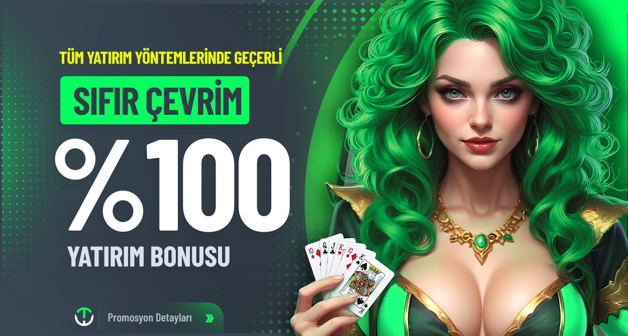 Sıfır Çevrim %100 Yatırım Bonusu - Tarafbet