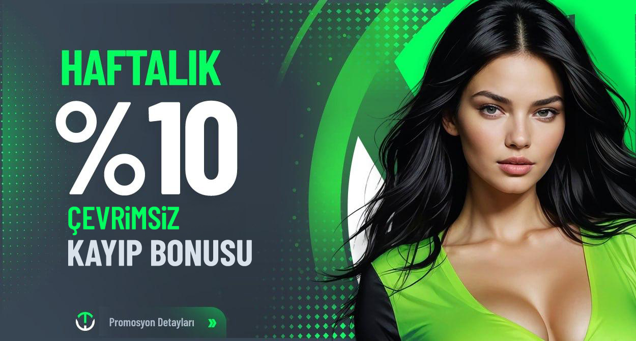 %10 Haftalık Kayıp Bonus - Tarafbet
