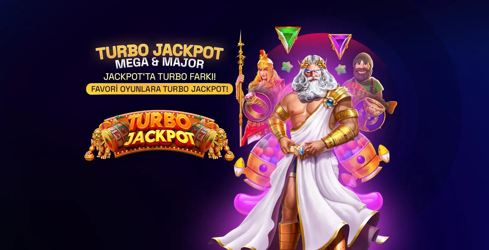 Turboslot Jackpot İle Tüm Oyunlarda Ekstra Kazanç Seni Bekliyor! - Turboslot