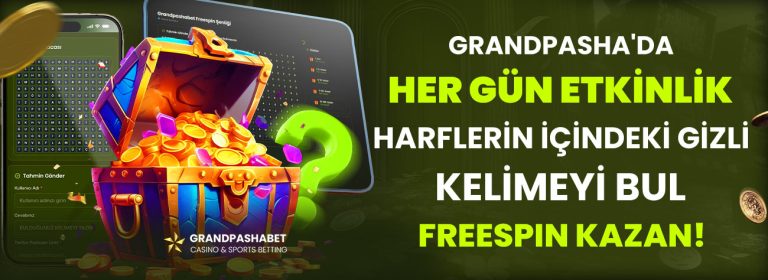 Grandpasha'da Her Gün Etkinlik Sizleri Bekliyor...! - Grandpashabet