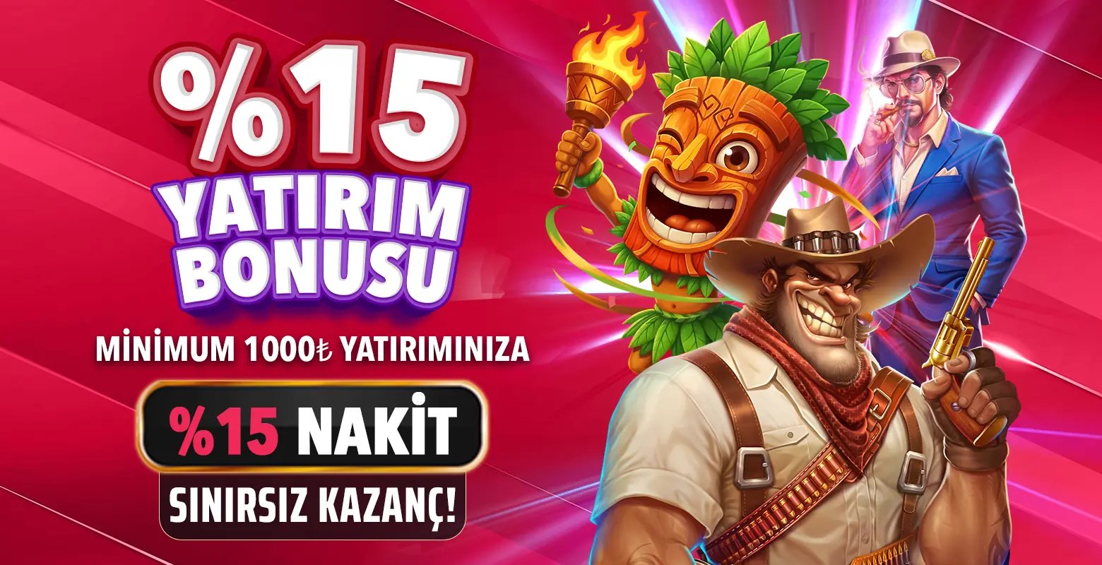Dilediğin Zaman %15 Yatırım Bonusun Mavibet’ten! - Mavibet