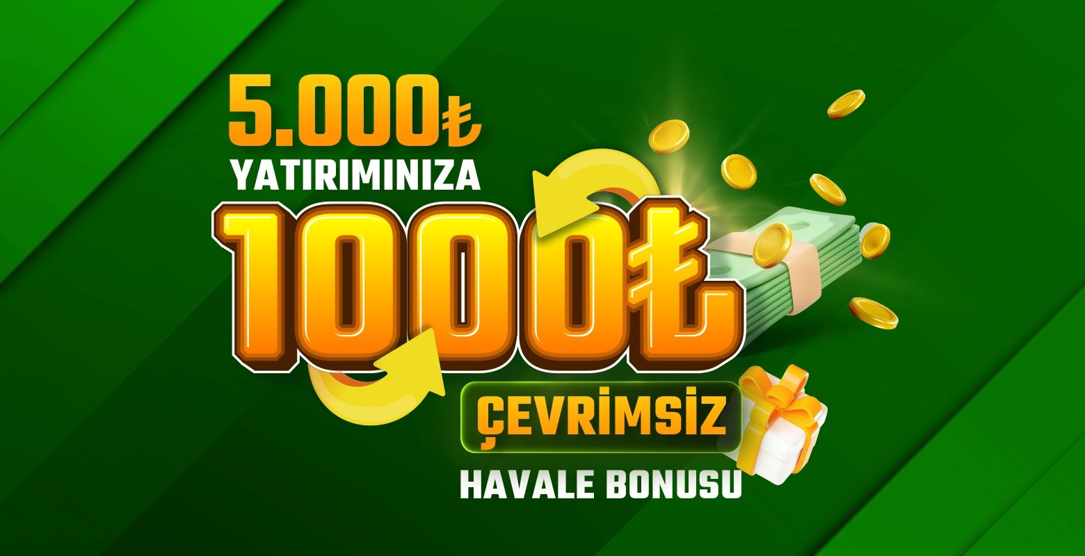 Havale İle Yaptığınız Yatırımlara Günlük 1000₺ Yatırım Bonusu Jojobet’te. - Jojobet