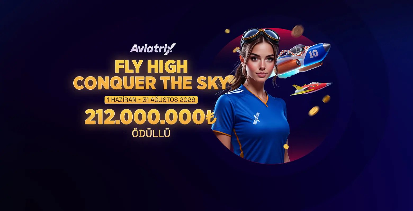 Aviatrix Sağlayıcısının Seçili Oyununda Geçerli 214.000.000₺ Ödüllü Turnuvasına Hemen Katıl! - Turboslot
