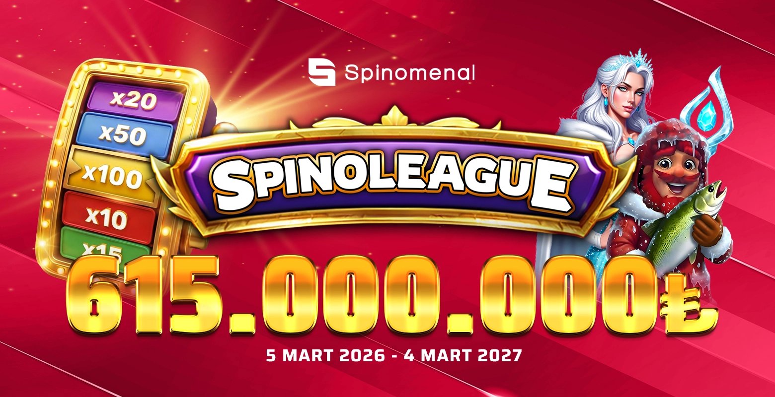 Spinomenal Sağlayıcısının Tüm Oyunlarında Geçerli 615.000.000₺ Ödüllü Turnuvasına Hemen Katıl! - Mavibet