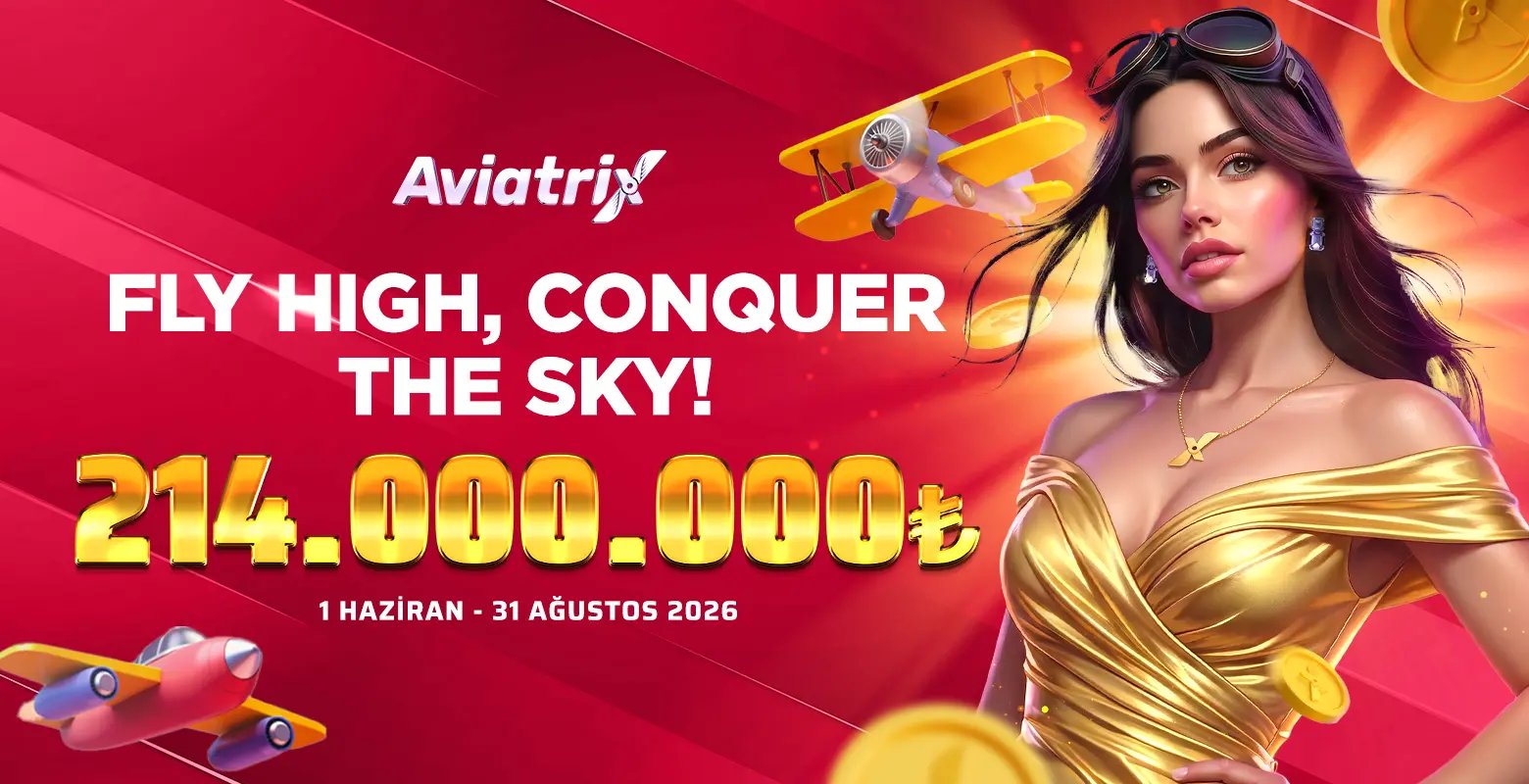 Aviatrix Sağlayıcısının Seçili Oyununda Geçerli 205.000.000₺ Ödüllü Turnuvasına Hemen Katıl! - Mavibet