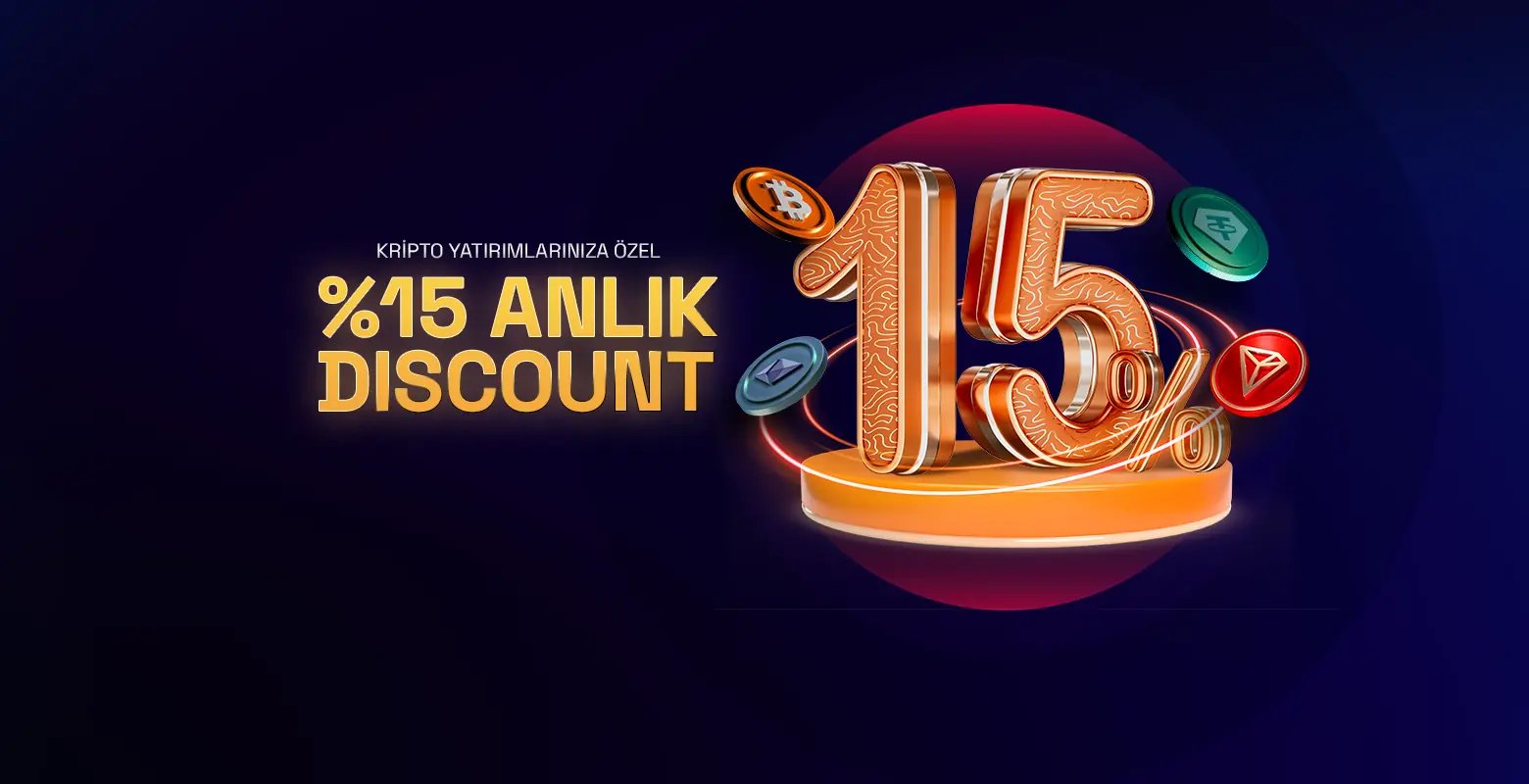 Kripto Yatırımlarına Özel %15 Anlık Casıno Bonus Turboslot’ta Seni Bekliyor! - Turboslot