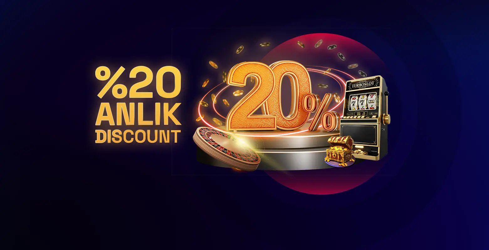 Tüm Canlı Casino Ve Casino Oyunları İçin %20 Vip Anlık Çevrimsiz Kayıp Bonusu Kazanma Fırsatı Turboslot’ta. - Turboslot