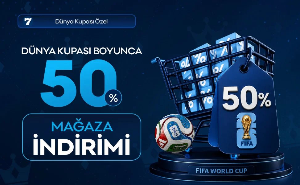 %50 Mağaza İndirimi - Padisahbet