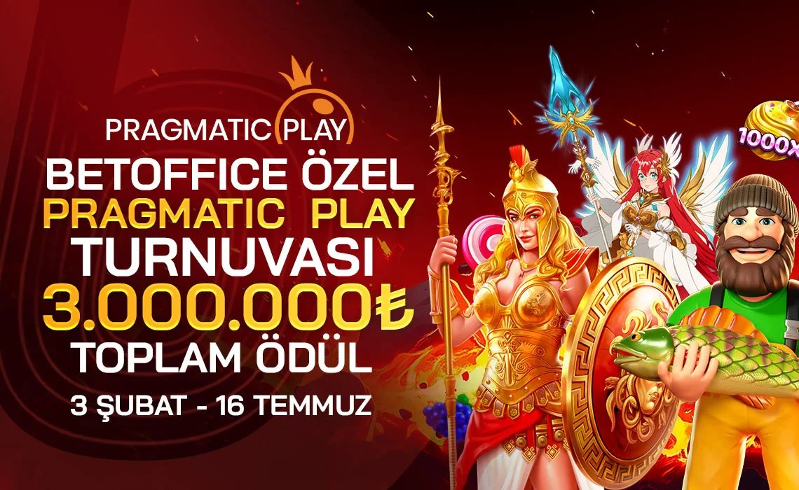 Betoffıce Üyelerine Özel Pragmatıc Play Turnuvalar Serisi - Betoffice