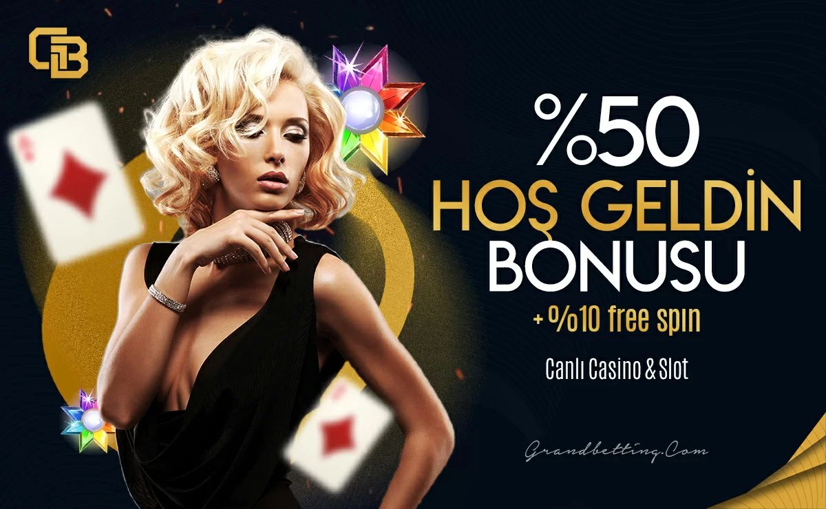 %50 Casino Hoşgeldin Bonusu - Grandbetting
