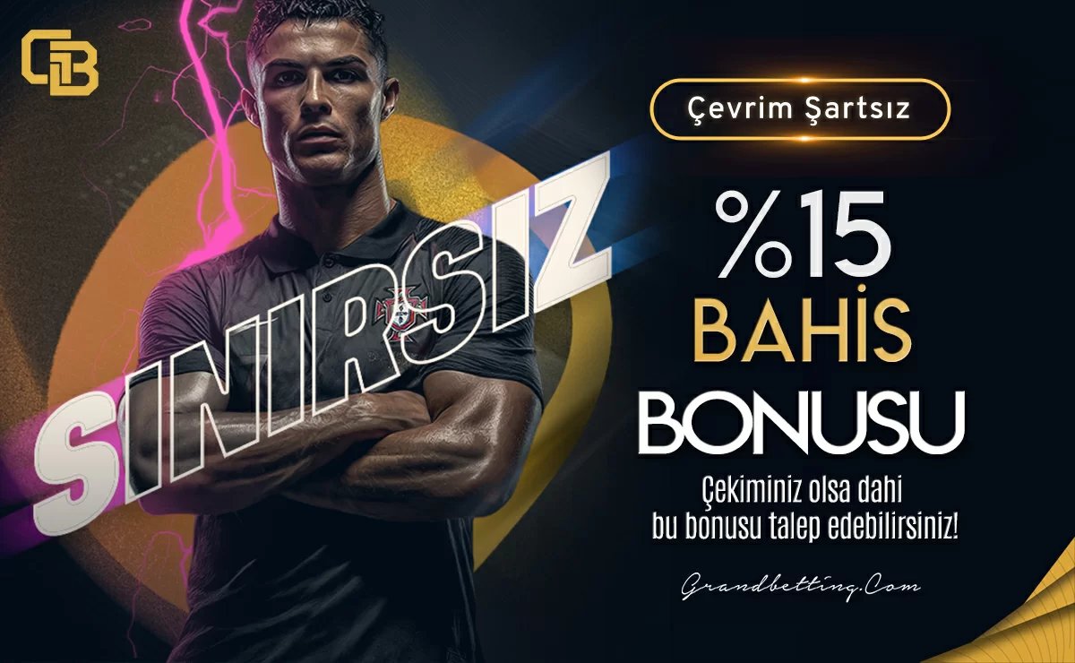 Sınırsız %15 Çevrimsiz Spor Bonusu - Grandbetting
