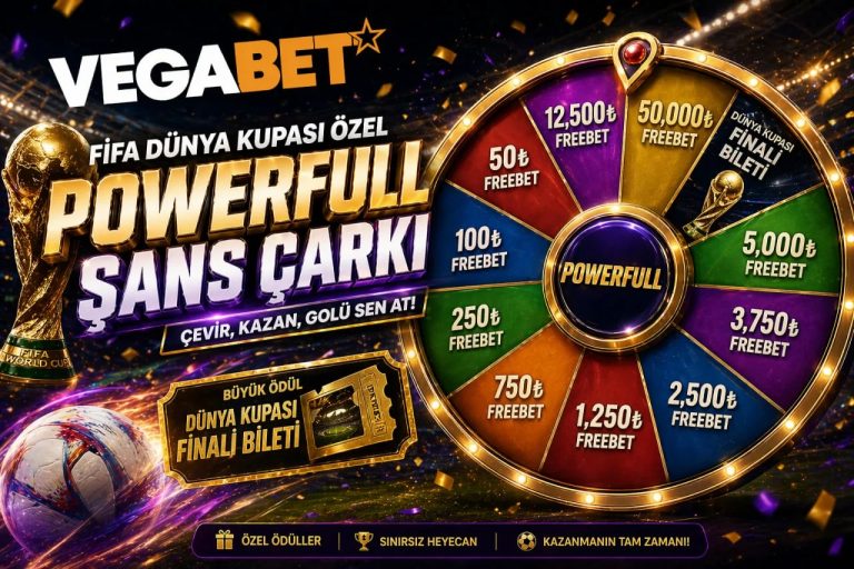 Fifa Dünya Kupası Powerfull Spor Çarkı - Vegabet