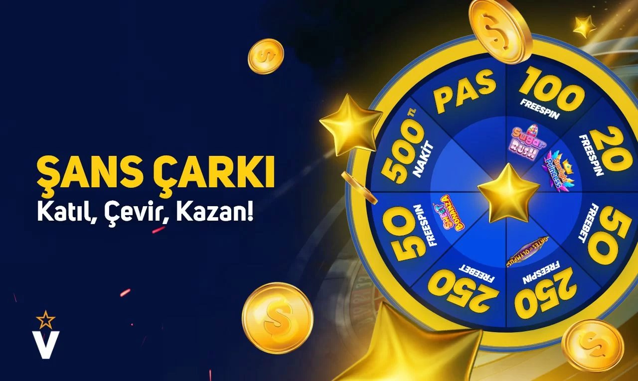 Her Güne Özel Şans Çarkı - Vegabet