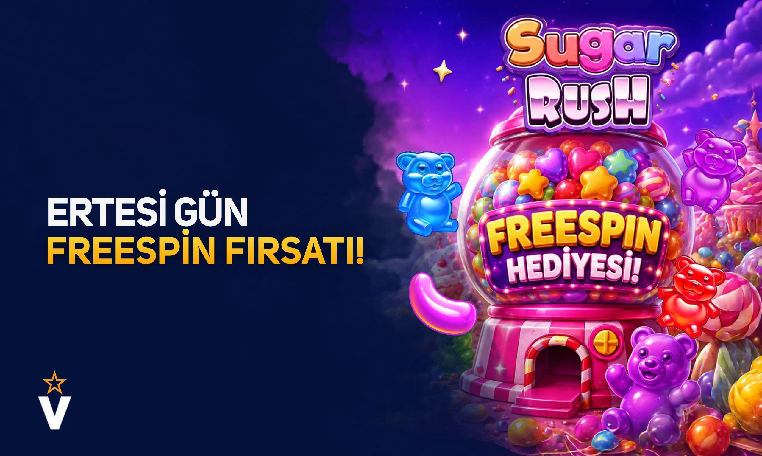 Ertesi Gün Freespin - Vegabet