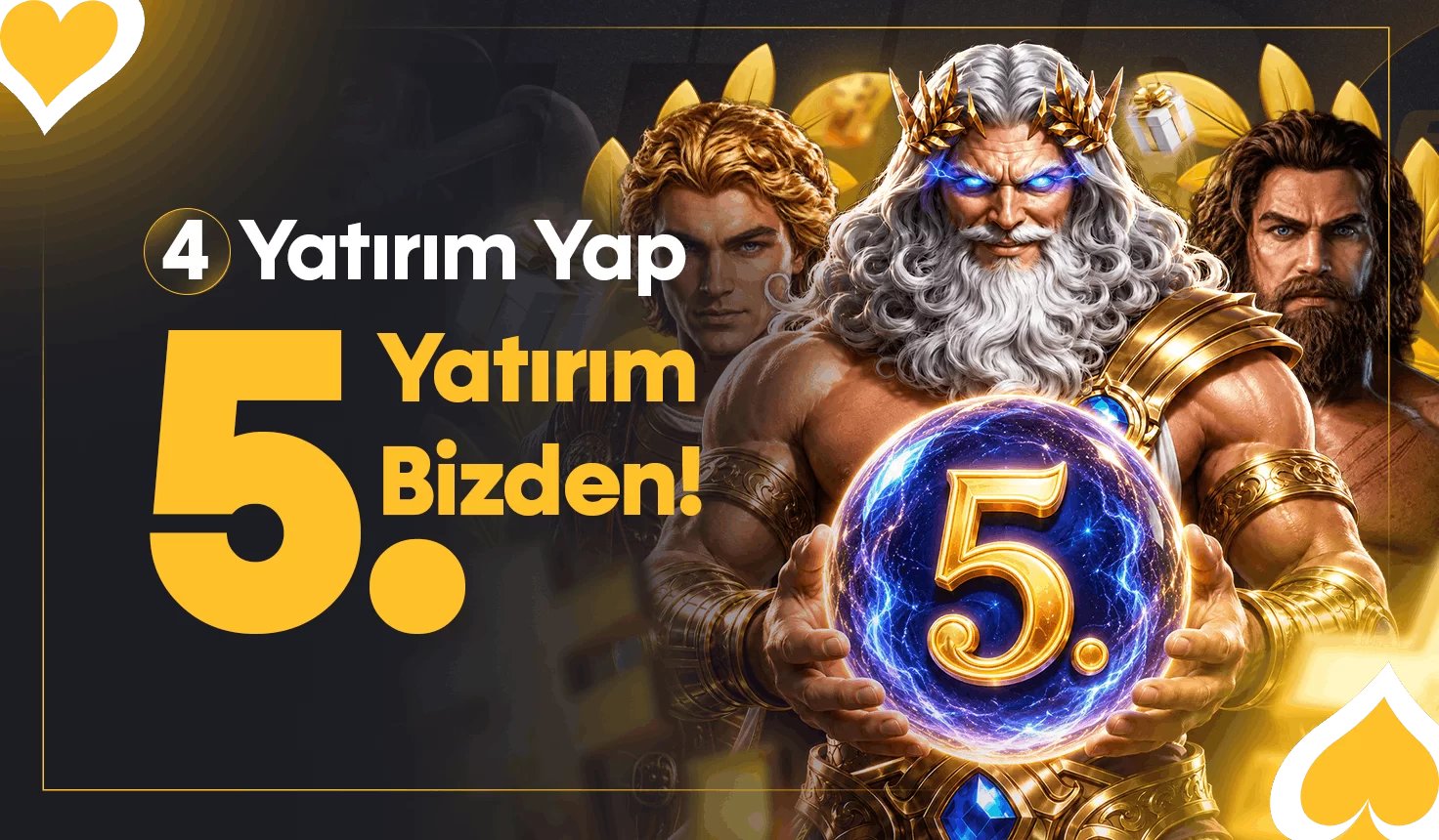 4 Yatırım Yap, 5. Yatırım Bizden! - Elitbahis