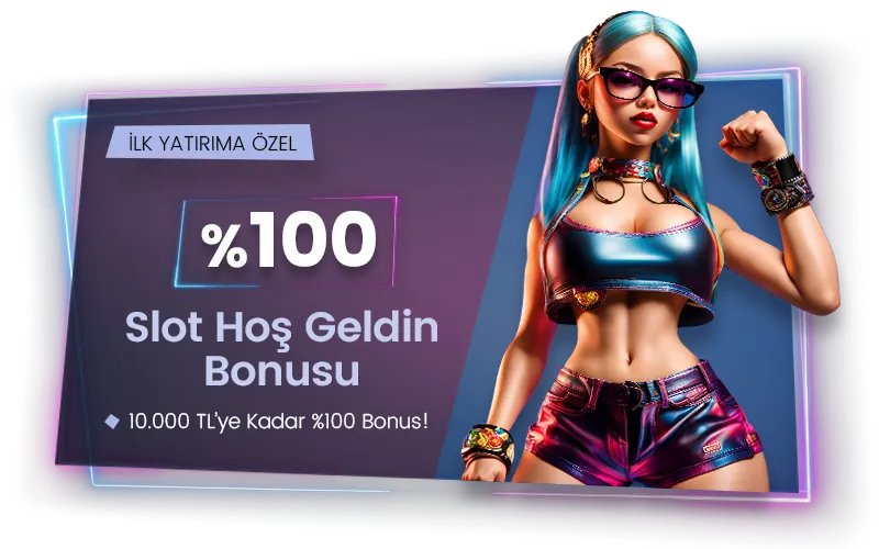 %100 Slot Hoşgeldin Bonusu - Betlesene