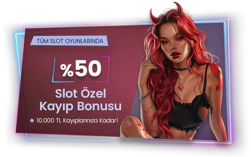 %50 Slot Özel Kayıp Bonusu - Betlesene