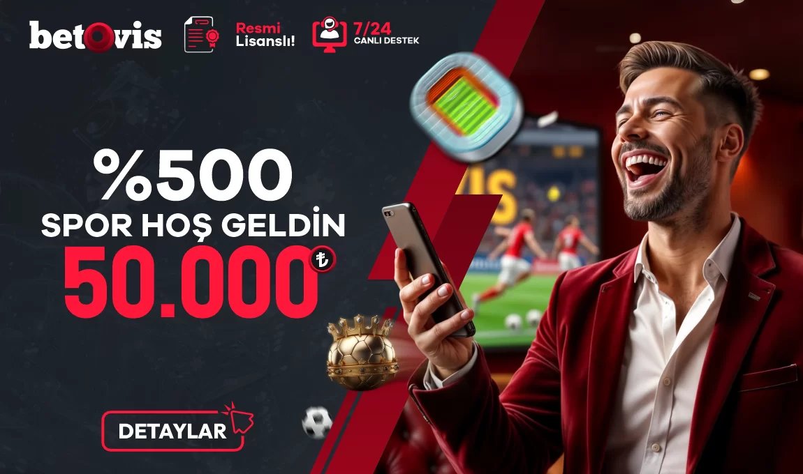 %500 Spor Hoş Geldin Bonusu - Betovis