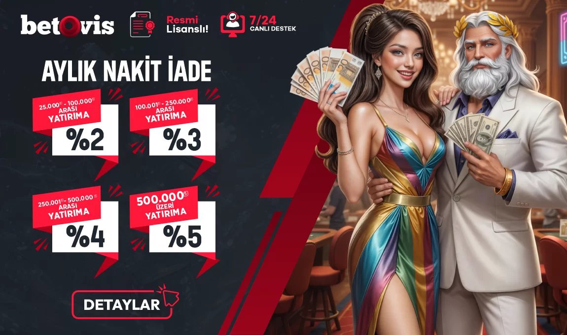 Aylık Nakit İade - Betovis