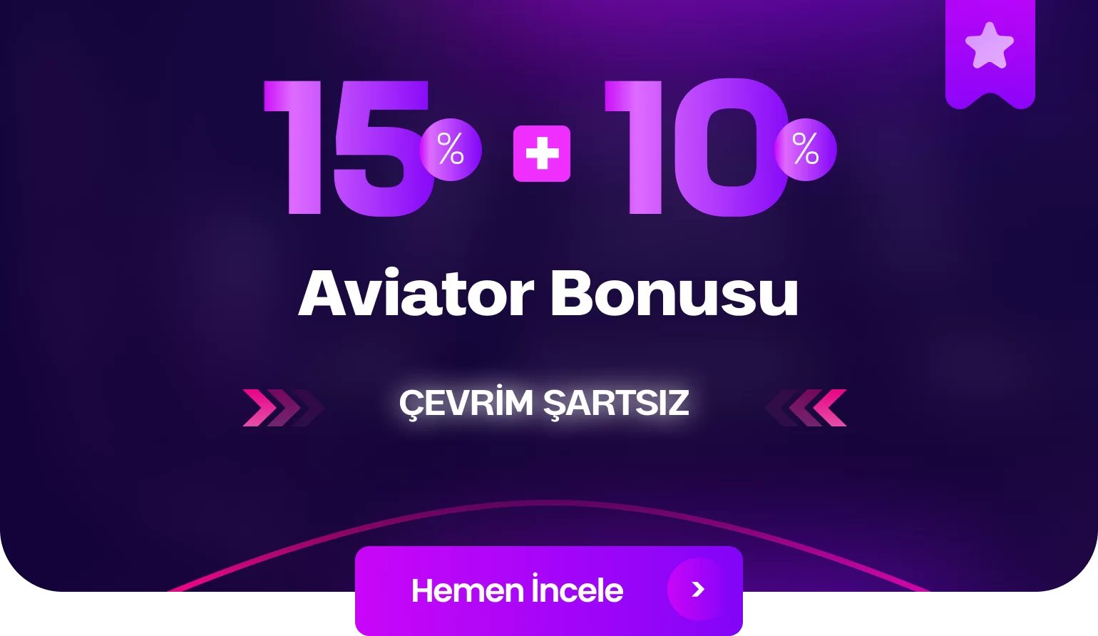 %15 + 10 Çevrimsiz Aviator Bonusu! - Mislibet