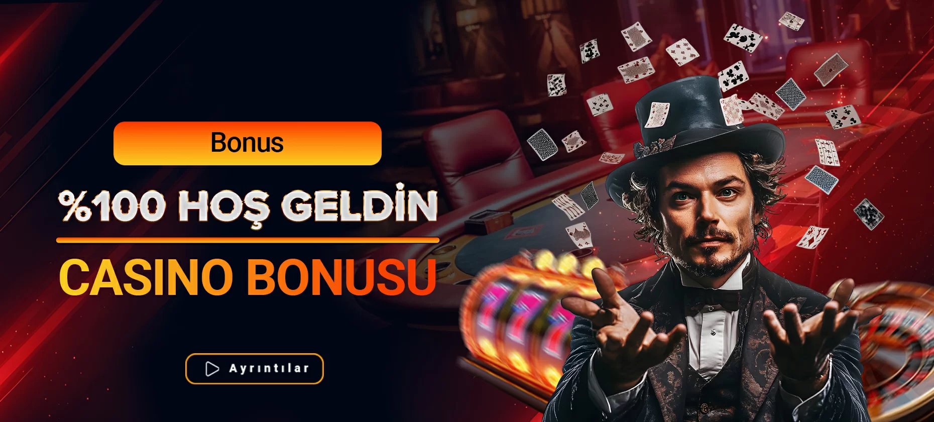 %100 Hoş Geldin Casino Bonusu - Almanbahis