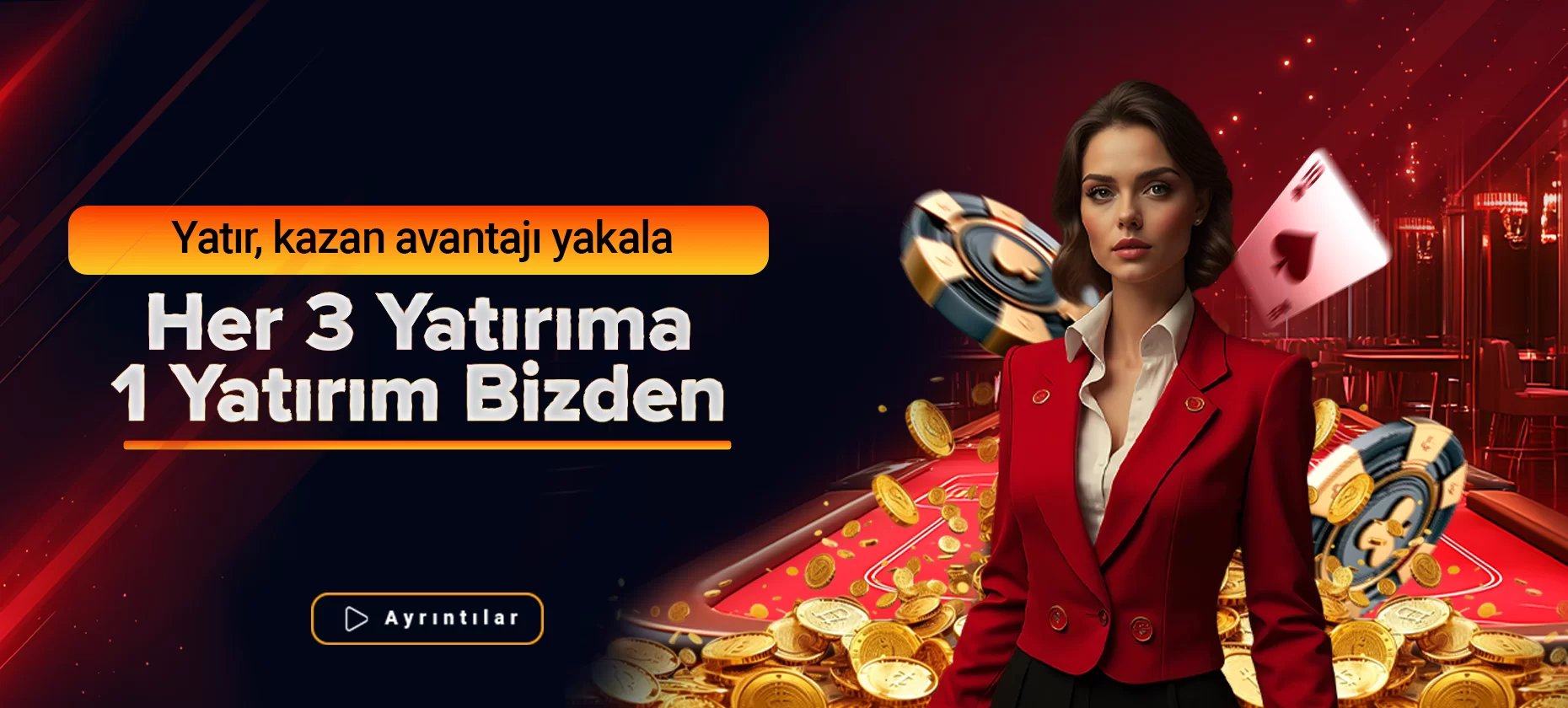 Her 3 Yatırıma 1 Yatırım Bizden - Almanbahis