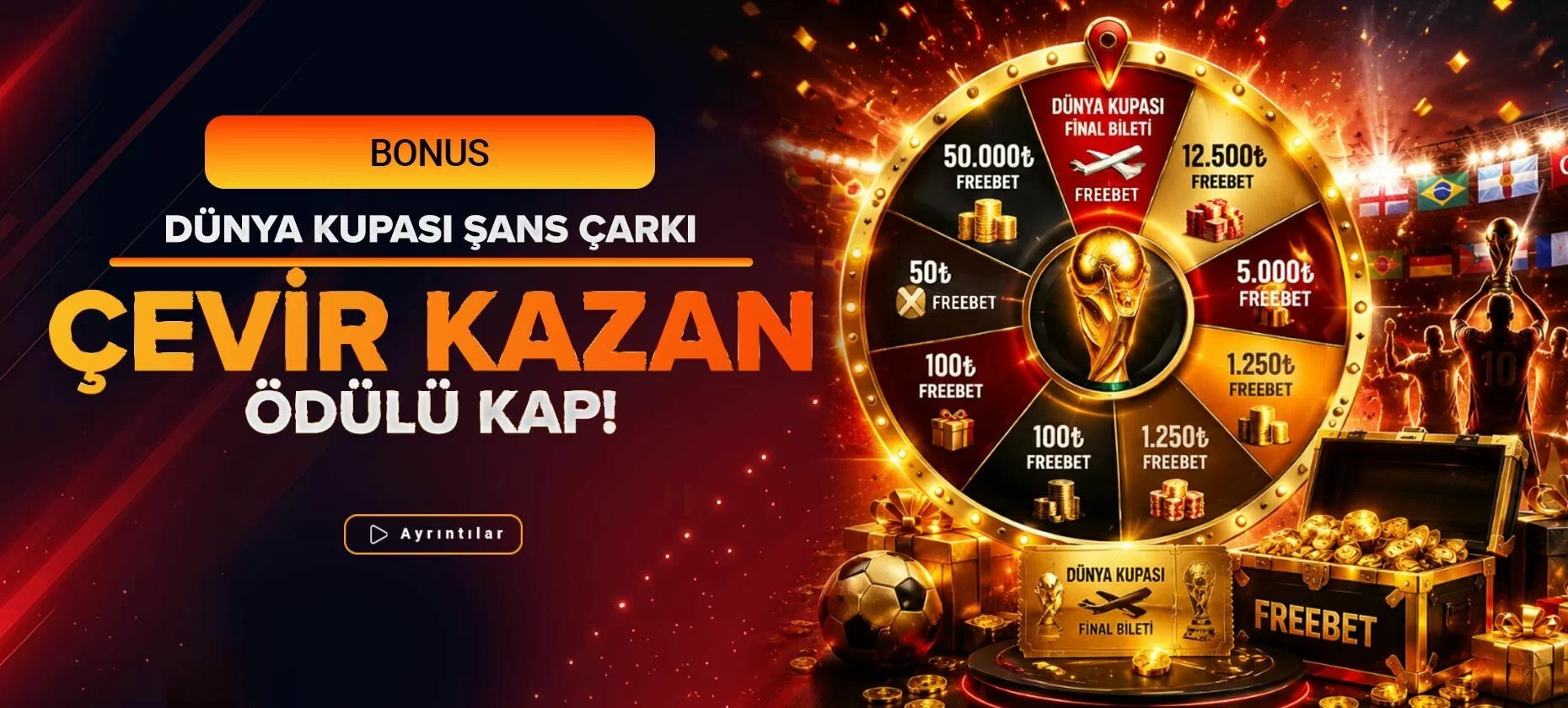 Dünya Kupası Şans Çarkı - Almanbahis