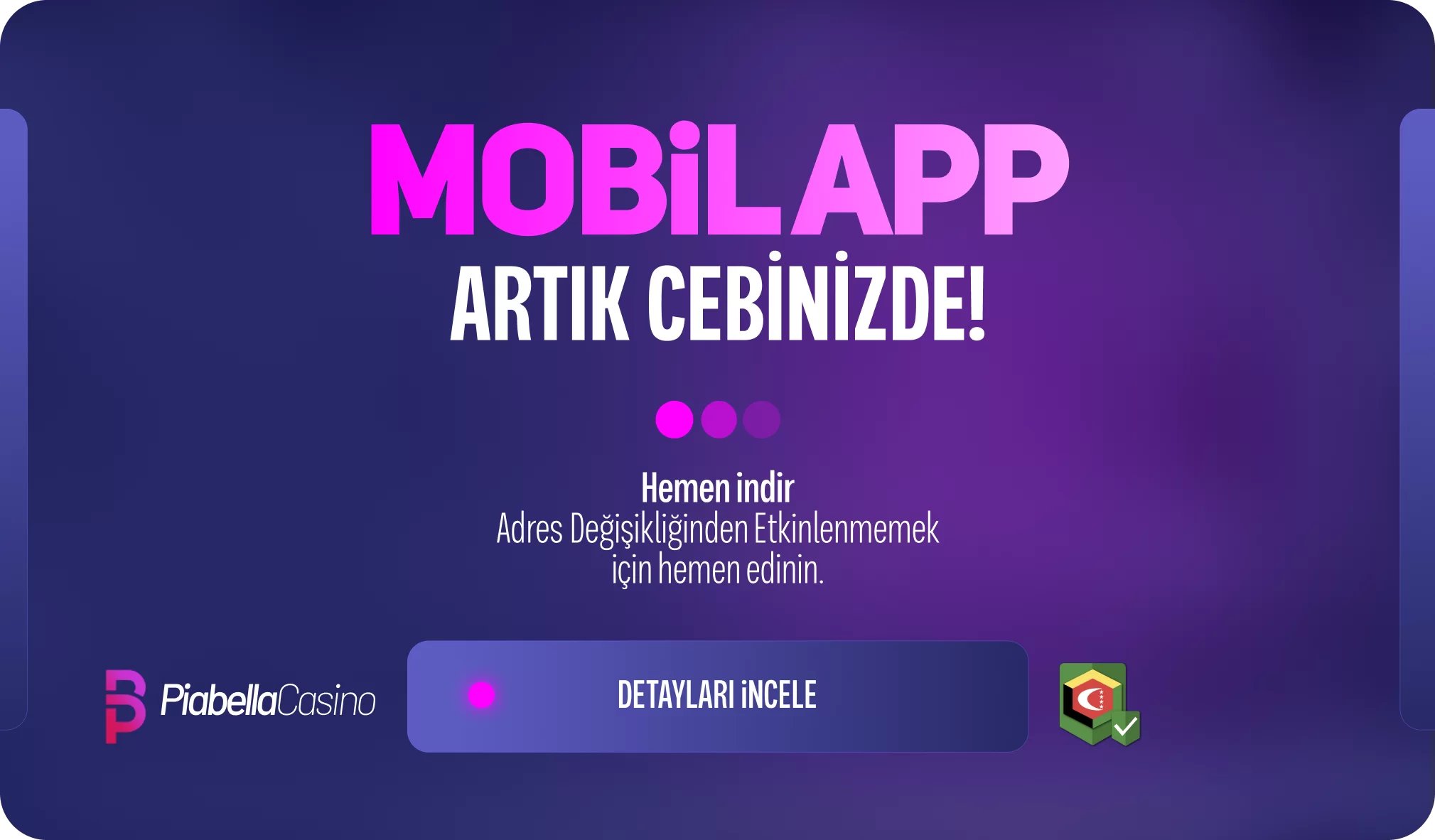 Mobil Uygulama - Piabellacasino
