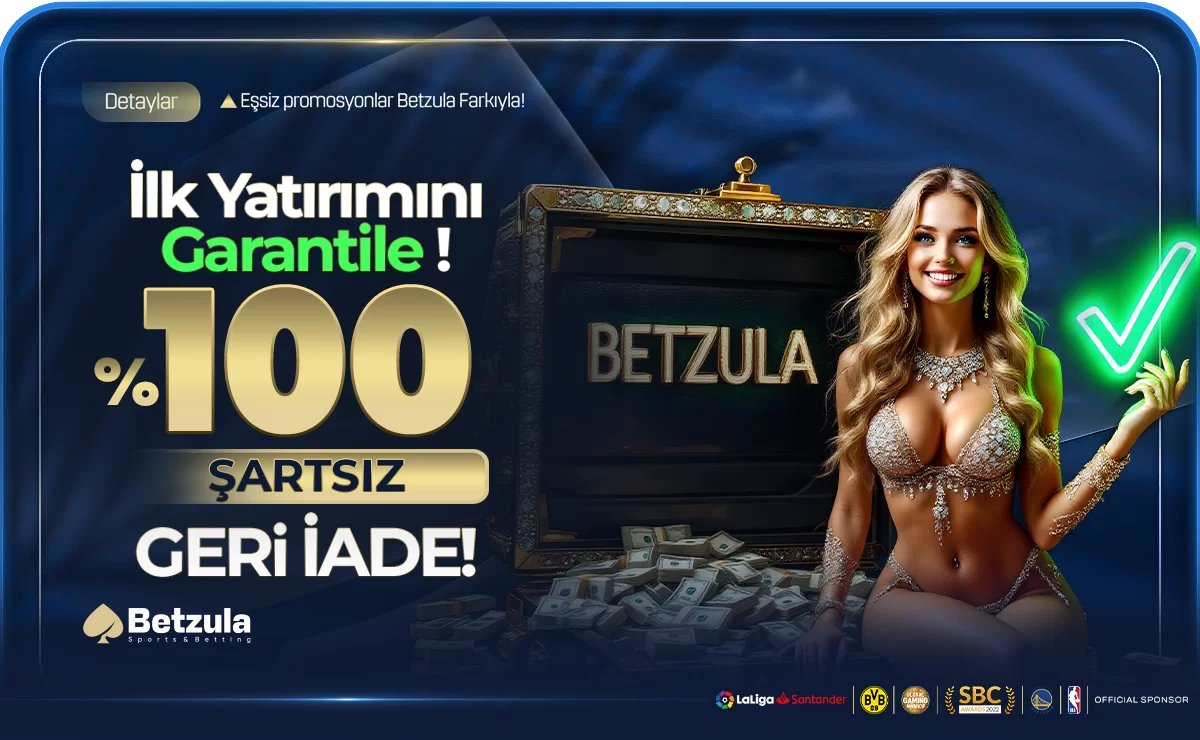 %100 Şartsız Geri İade - Betzula