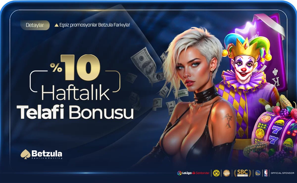 %10 Haftalık Telafi Bonusu - Betzula