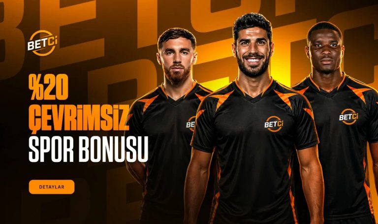 Çevrimsiz Spor Bonusu - Betci