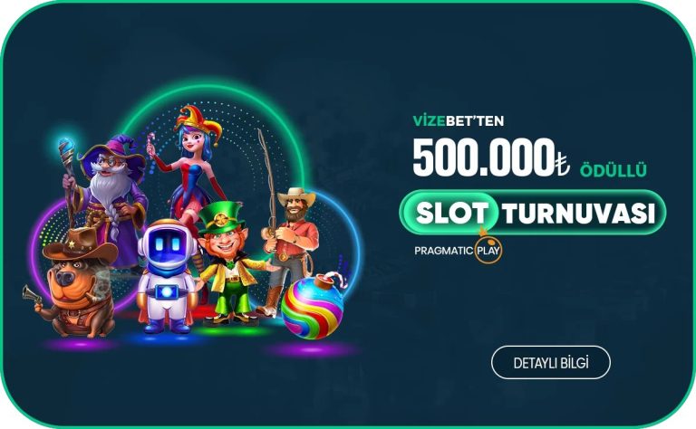 Pragmatic Play Ortaklığıyla 500.000₺ Ödüllü Slot Turnuvası - Vizebet