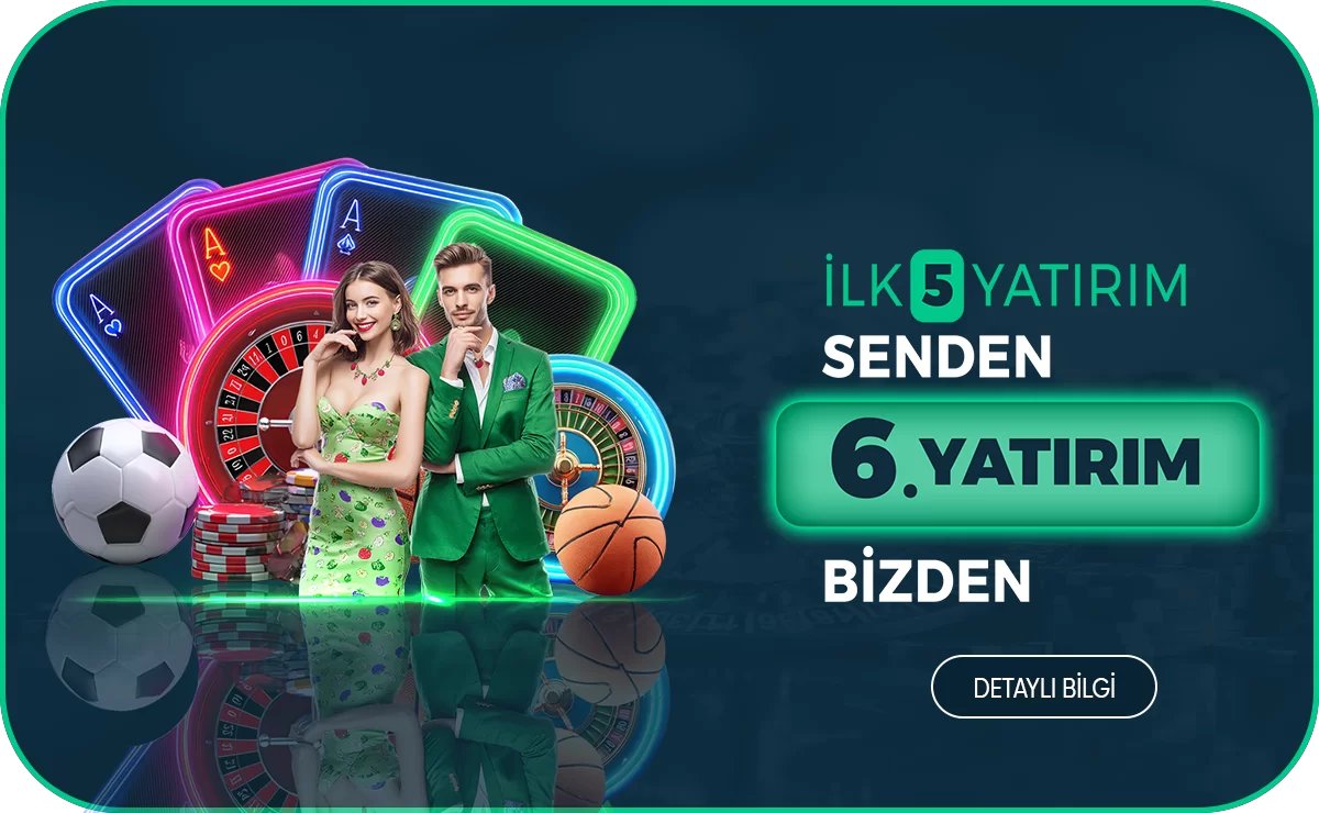 İlk 5 Yatırım Senden 6. Yatırım Bizden - Vizebet
