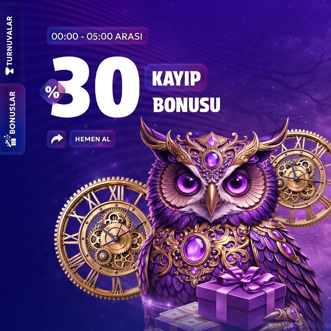 Geceye Özel Kayıp Bonusu - Bovbet