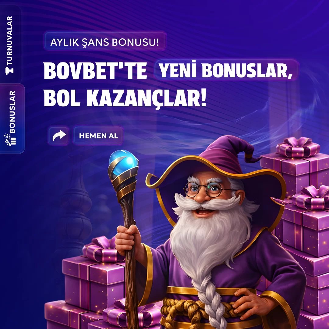 Aylık Şans Bonusu - Bovbet