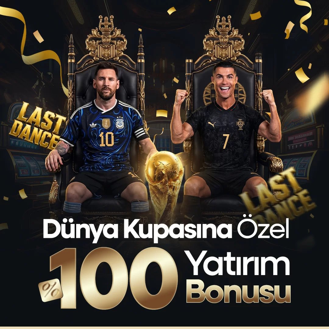 Dünya Kupasına Özel %100 Yatırım Bonusu - Yakutcasino