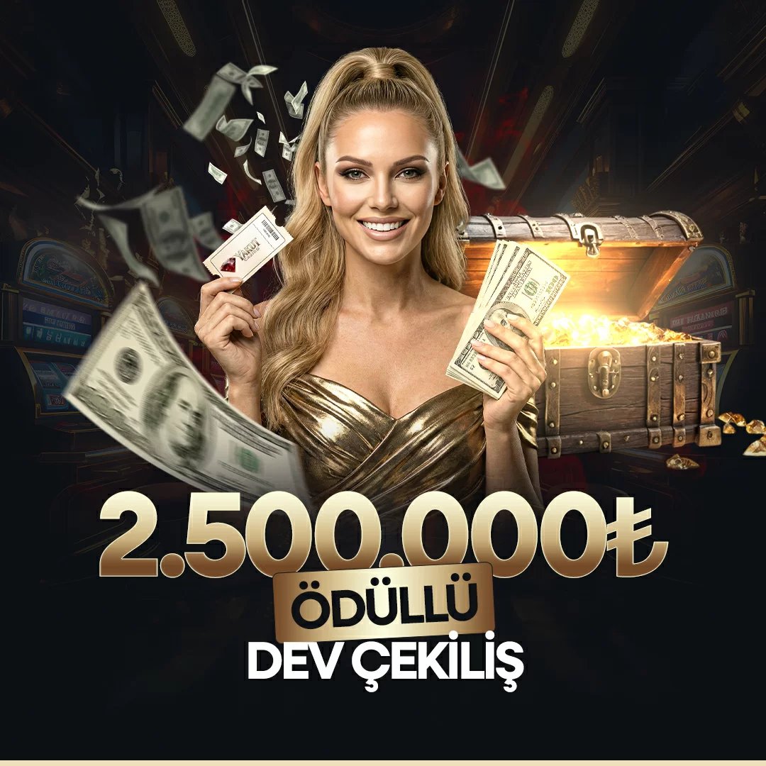 2.500.000 Tl Ödüllü Dev Çekiliş - Yakutcasino