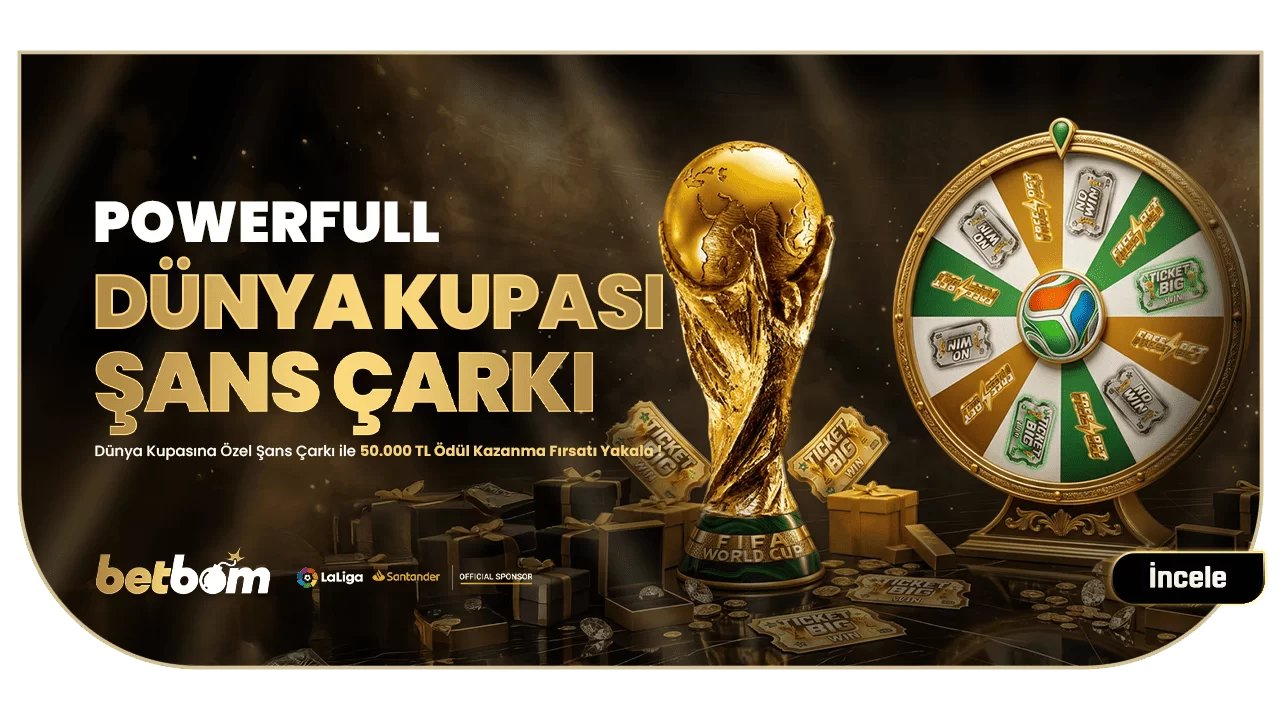 Dünya Kupası Şans Çarkı ! - Betbom