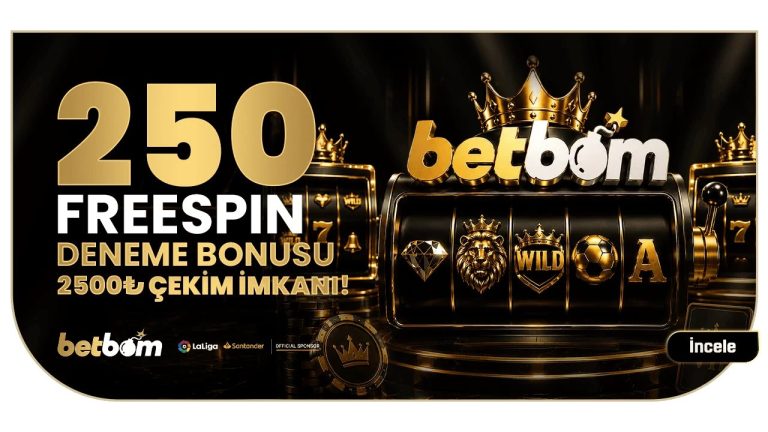 250 Freespın Deneme Bonusu - Betbom
