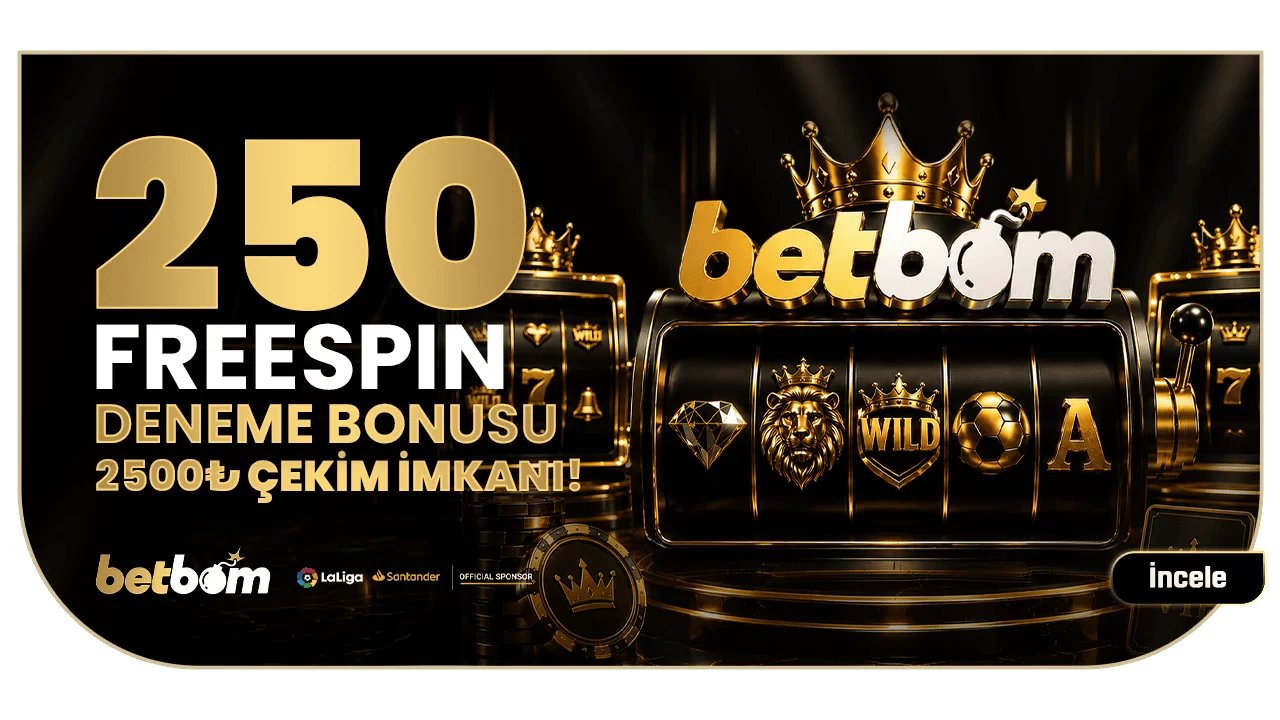 250 Freespın Deneme Bonusu - Betbom