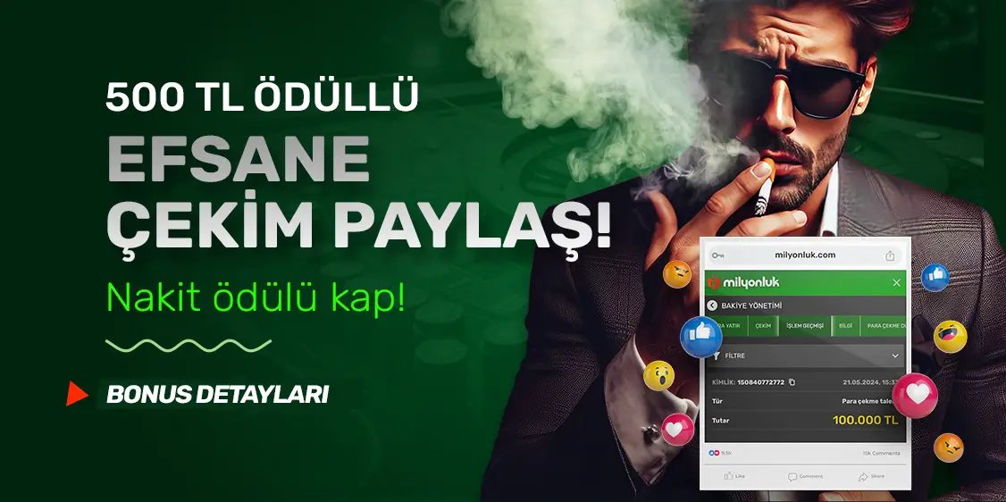 Efsane Çekim Paylaş - Milyonluk