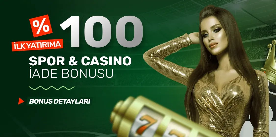 İlk Yatırıma %100 Kolay Çevrimli İade Bonusu - Milyonluk