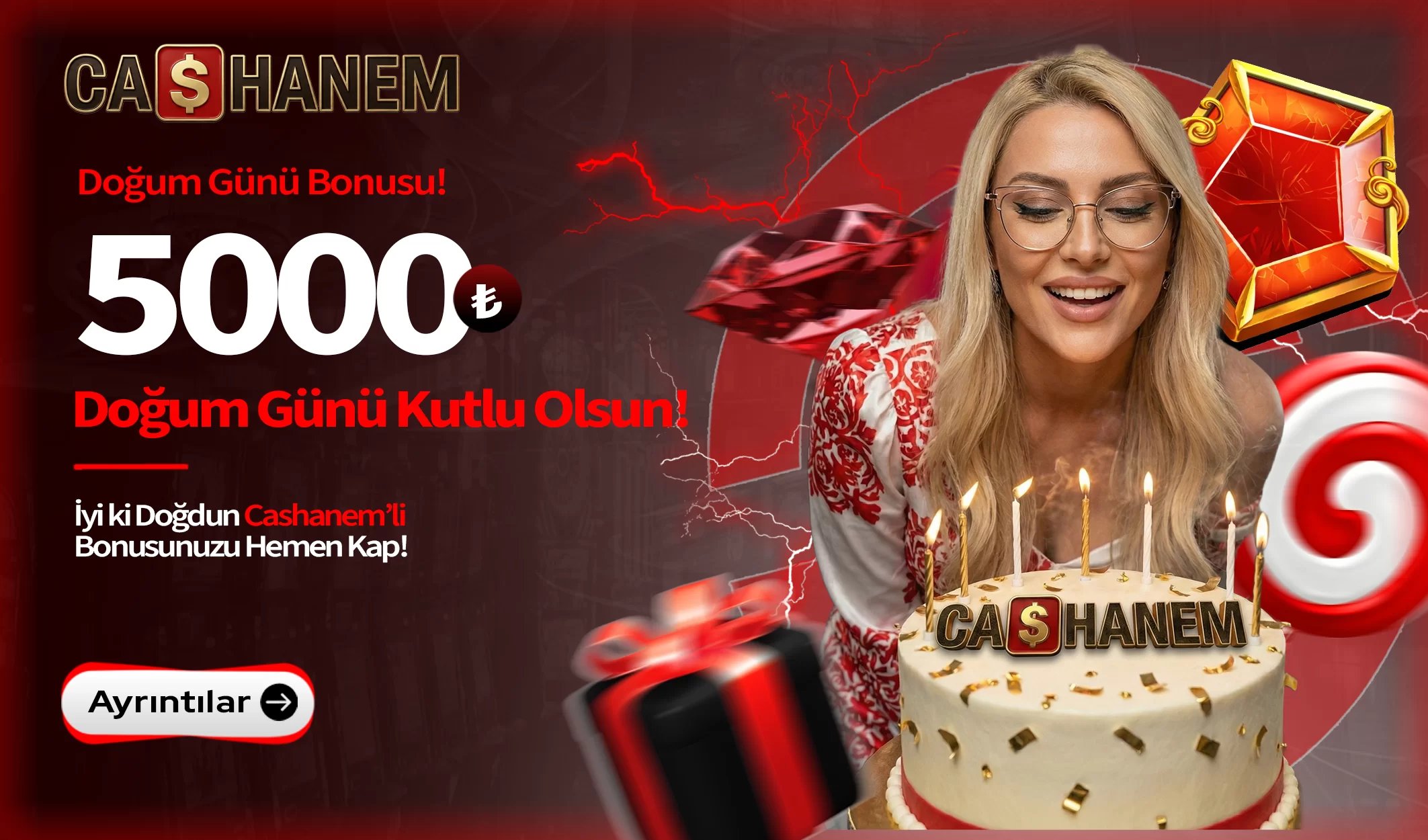 Doğum Günü Bonusu - Cashanem